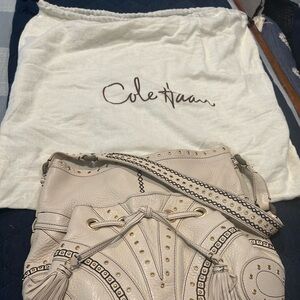 Cole Haan Ivory Shoulder Bag